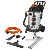 @aspiradora industrial 8 gl de  inoxidable truper